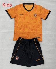 26-27 Wolverhampton Wanderers Home Yellow&Orange Kid/Youth Soccer Uniform-AY 26-27 Wolverhampton Wanderers Home Yellow&Orange Kid/Youth Soccer Uniform-AY