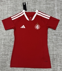 26-27 Brazil SC Internacional Home Red Women Thailand Soccer Jersey AAA-4506 26-27 Brazil SC Internacional Home Red Women Thailand Soccer Jersey AAA-4506