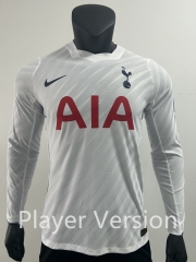 Player Version 26-27 Tottenham Hotspur Home White LS Thailand Soccer Jersey-0871