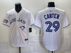 Toronto White Jays #29 Blue MLB Jersey - 0840 Toronto White Jays #29 Blue MLB Jersey - 0840