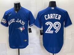 Toronto Blue Jays #29 Blue MLB Jersey - 0840 Toronto Blue Jays #29 Blue MLB Jersey - 0840