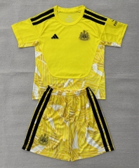 26-27 Newcastle United Goalkeeper Yellow Soccer Uniform-AY 26-27 Newcastle United Goalkeeper Yellow Soccer Uniform-AY