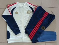 26-27 Bayern München Beige Soccer Jacket Uniform -815 26-27 Bayern München Beige Soccer Jacket Uniform -815
