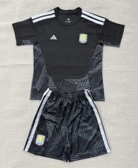 26-27 Aston Villa Goalkeeper Black Soccer Uniform-AY 26-27 Aston Villa Goalkeeper Black Soccer Uniform-AY