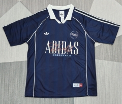 (S-4XL) ADIDAS X OASIS Royal Blue Jersey AAA-4927