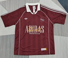 (S-4XL) ADIDAS X OASIS Red Jersey AAA-4927