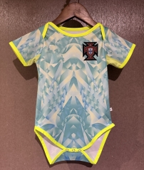 26-27 Portugal Goalkeeper Green Baby Soccer Uniform-CS