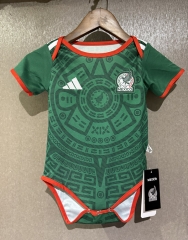 26-27 Mexico Home Green Baby Soccer Uniform-CS 26-27 Mexico Home Green Baby Soccer Uniform-CS