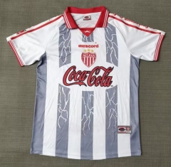 (S-3XL) Retro Edition 99-00 Necaxa Away Gray&White Thailand Soccer jersey AAA-9755 (S-3XL) Retro Edition 99-00 Necaxa Away Gray&White Thailand Soccer jersey AAA-9755