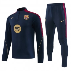 26-27 Barcelona Royal Blue Thailand Soccer Tracksuit-4627 26-27 Barcelona Royal Blue Thailand Soccer Tracksuit-4627