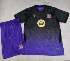 26-27 Barcelona Away Black&Purple Soccer Uniform-718 26-27 Barcelona Away Black&Purple Soccer Uniform-718