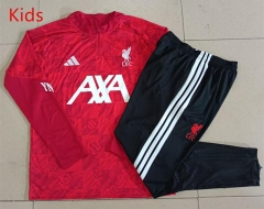 26-27 Liverpool Red Inkjet Thailand Soccer Tracksuit Uniform-815