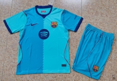 26-27 Barcelona 2nd Away Blue Soccer Uniform-718 26-27 Barcelona 2nd Away Blue Soccer Uniform-718