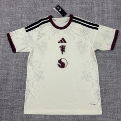 (S-4XL) 26-27 Manchester United 2nd Away White Thailand Soccer Jersey-4506 (S-4XL) 26-27 Manchester United 2nd Away White Thailand Soccer Jersey-4506