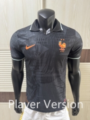 Player Version 26-27 France Black Thailand Soccer Jersey-4691
