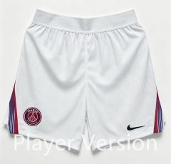 26-27 Player Version PSG Away White Thailand Soccer Shorts-0871