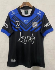 (S-7XL) 2026 NRL BullDogs Blue&Black Thailand Rugby Shirt
