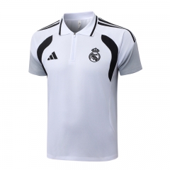 26-27 Real Madrid White Thailand Polo -815