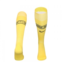 26-27 Chelsea Away Yellow Soccer Socks-4539