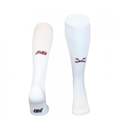 26-27 West Ham United Home White Kids/Youth Soccer Socks-4539