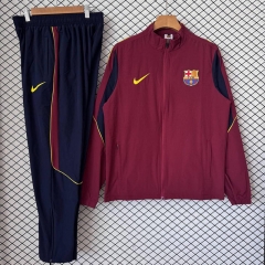 26-27 Barcelona Red Trench Coat Uniform-2315