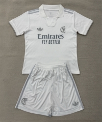 26-27 Commemorate Version Real Madrid White Soccer Uniform-AY