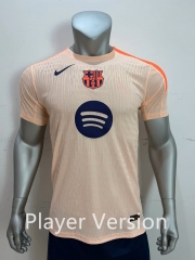 Player Version 26-27 Barcelona Light Orange Training Thailand Soccer Jersey AAA-3511