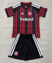 26-27 Eintracht Frankfurt Home Black&Red Soccer Uniform-AY