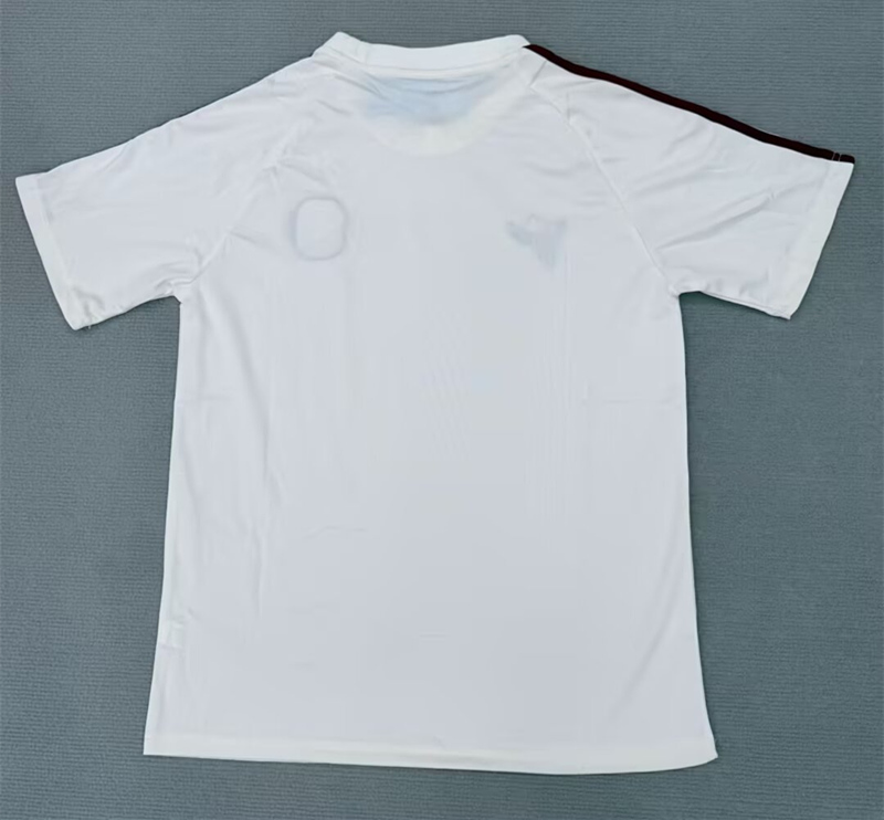 26-27 Anniversary  Commemorate Version Spain White Thailand Soccer Jersey AAA-0523