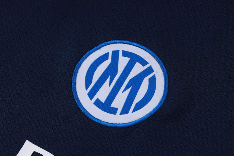 26-27 Inter Milan Cyan Vest Thailand Soccer Tracksuit-815