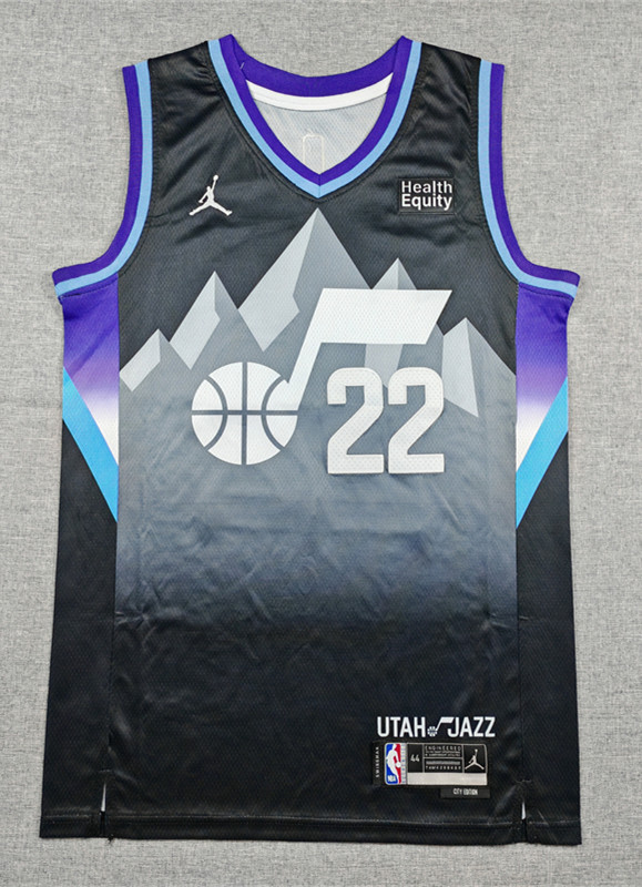 2026 Statement Version Utah Jazz #22 Black NBA Jersey -1380