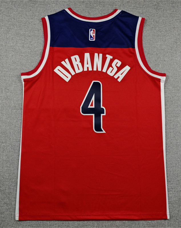 Washington Wizards #4 Red NBA Jersey-1380