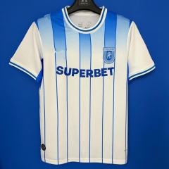 (S-4XL) 26-27 CS Universitatea Craiova White Thailand Soccer Jersey AAA-6486
