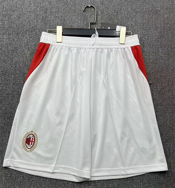 26-27 AC Milan Away White Thailand Soccer Shorts