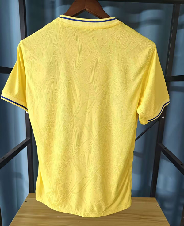 (S-4XL) 26-27 Corinthians Yellow Thailand Soccer Training Jersey-7358