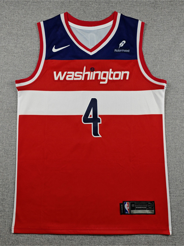 Washington Wizards #4 Red NBA Jersey-1380