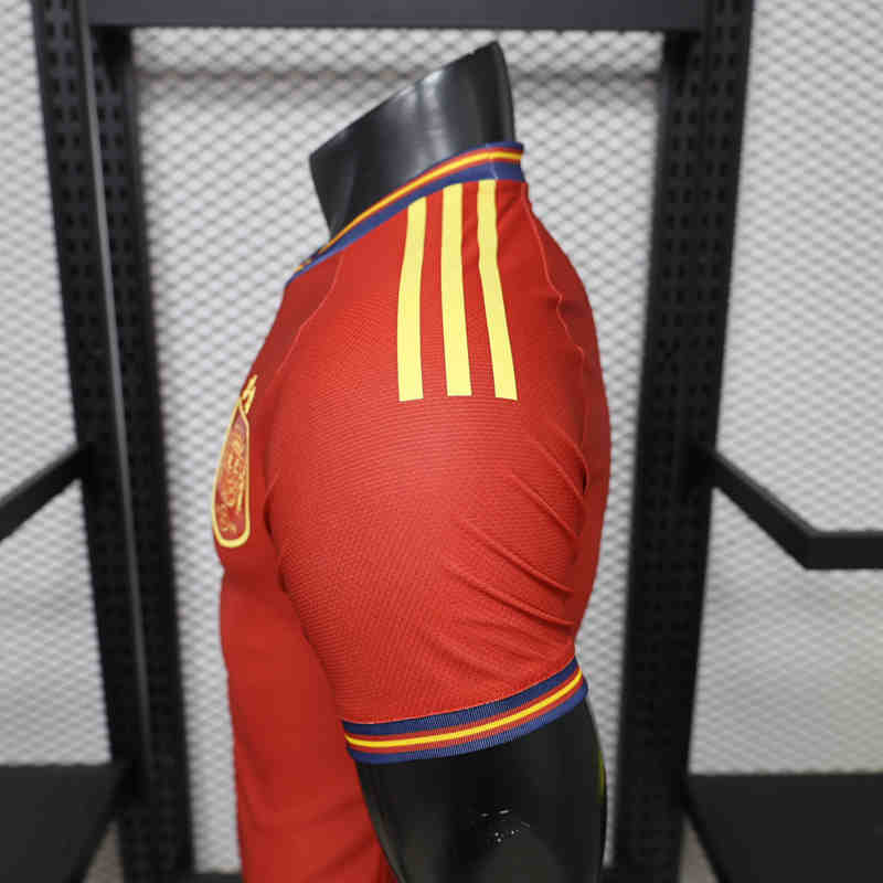 Player Special Version 26-27 Spain Red Thailand Soccer Jersey AAA-888
