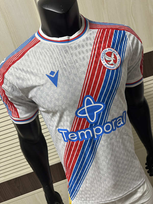 Player Version 26-27 Crystal Palace Gray&White Thailand Soccer Jersey AAA-4691