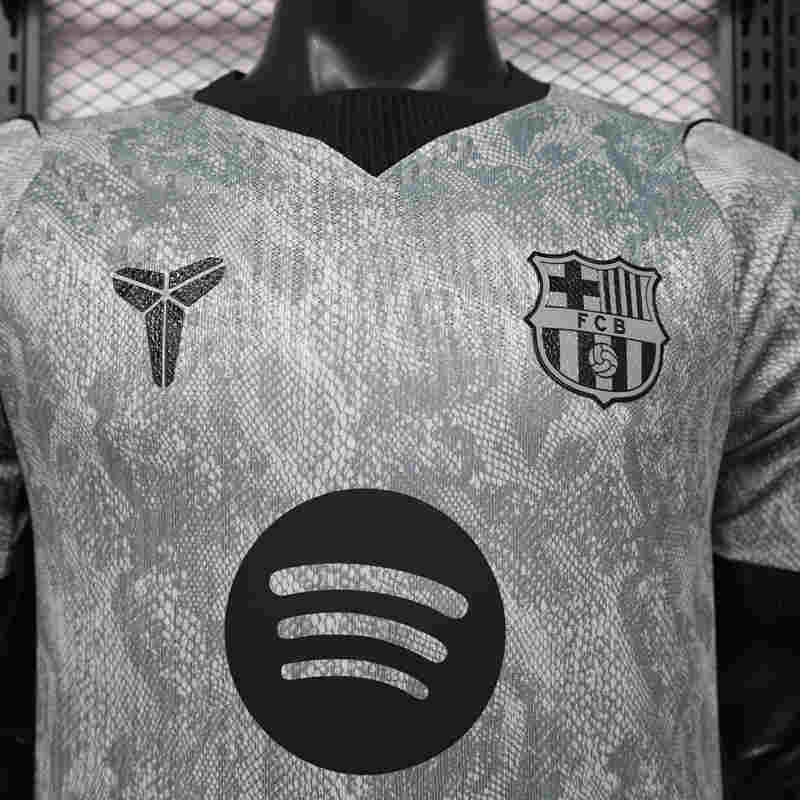 Player Version 26-27 Barcelona Goalkeeper Gray Thailand Soccer Jersey AAA-888