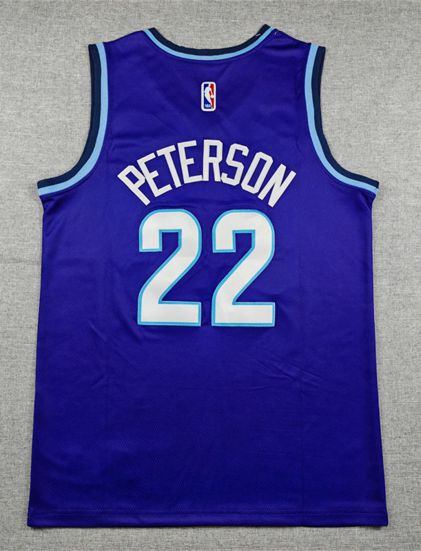 Utah Jazz #22 Purple NBA Jersey -1380