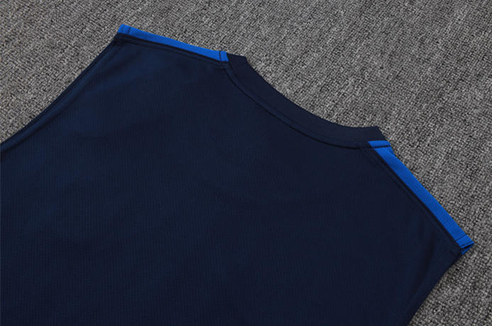 26-27 Inter Milan Cyan Vest Thailand Soccer Tracksuit-815