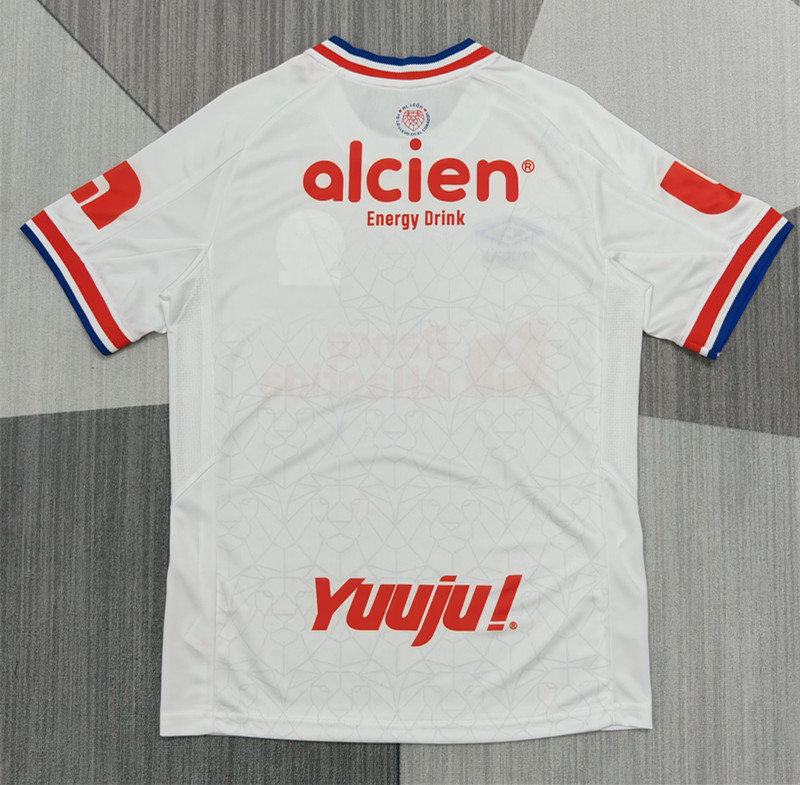 (S-4XL) 26-27 Olympiacos F.C. Home White Thailand Soccer Jersey AAA-4927