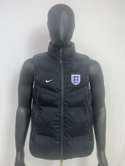 26-27 England Black Cotton Vest Coat-8268 26-27 England Black Cotton Vest Coat-8268