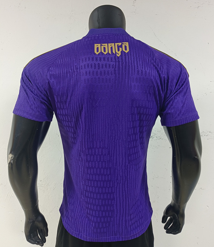Player Version Pre-Match 26-27 Barcelona Purple Thailand Soccer Jersey AAA-0871