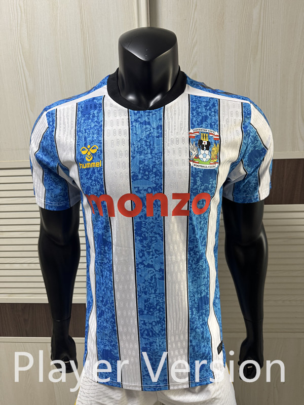 Player Version 26-27 Coventry City Home Blue Thailand Soccer Jersey AAA-4691