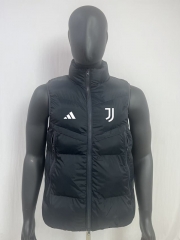 26-27 Juventus Black Cotton Vest Coat-8268