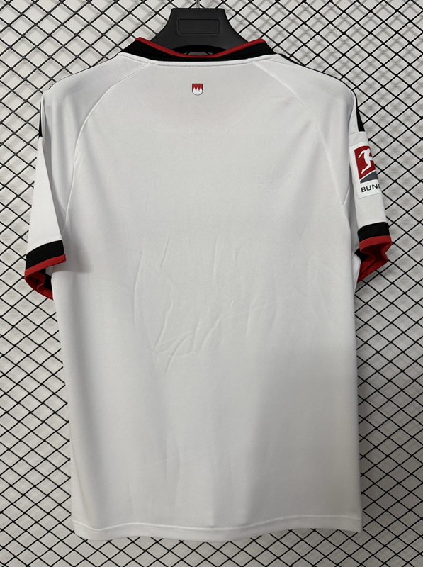 (S-4XL) 26-27 FC Nürnberg Away White Thailand Soccer Jersey AAA-2044