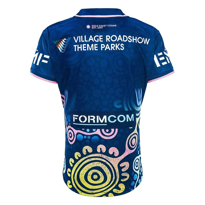 (S-7XL)2026 Titans Blue Thailand Rugby Shirt