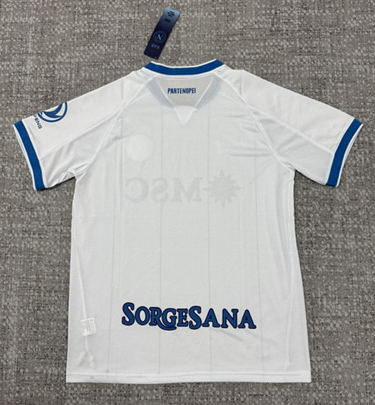 (S-4XL) 26-27 Napoli Away White Thailand Soccer Jersey AAA-4506