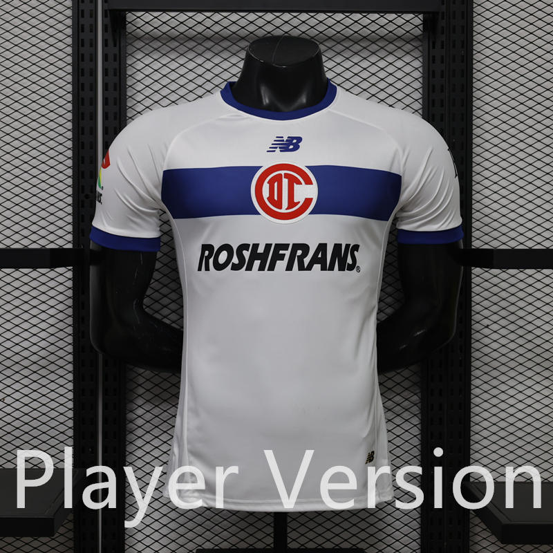 (S-3XL) Player Version 26-27 Deportivo Toluca FC White Thailand Soccer Jersey AAA-888